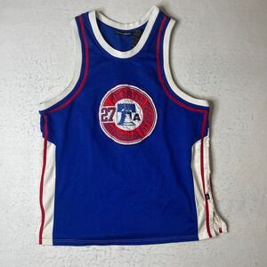 Asphalt Legend Basketball Jersey North Philly‎ 27 Blue White Red Allen Iverson